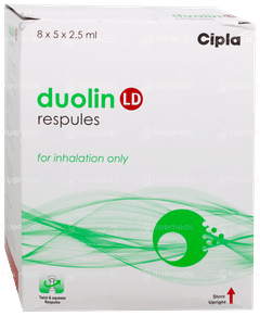 Duolin Ld  2.5ml Pack Of 5 Respules